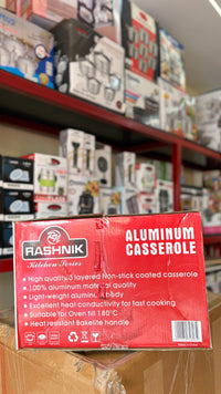 Rashnik Aluminium Casserole 3pcs