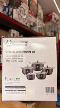 Crown star 10 pcs Non-Stick Cookware